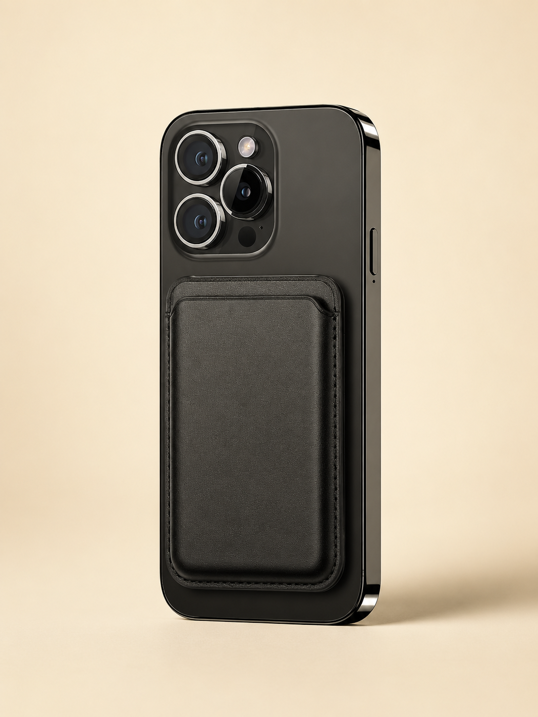 Leather Phone Stand Wallet