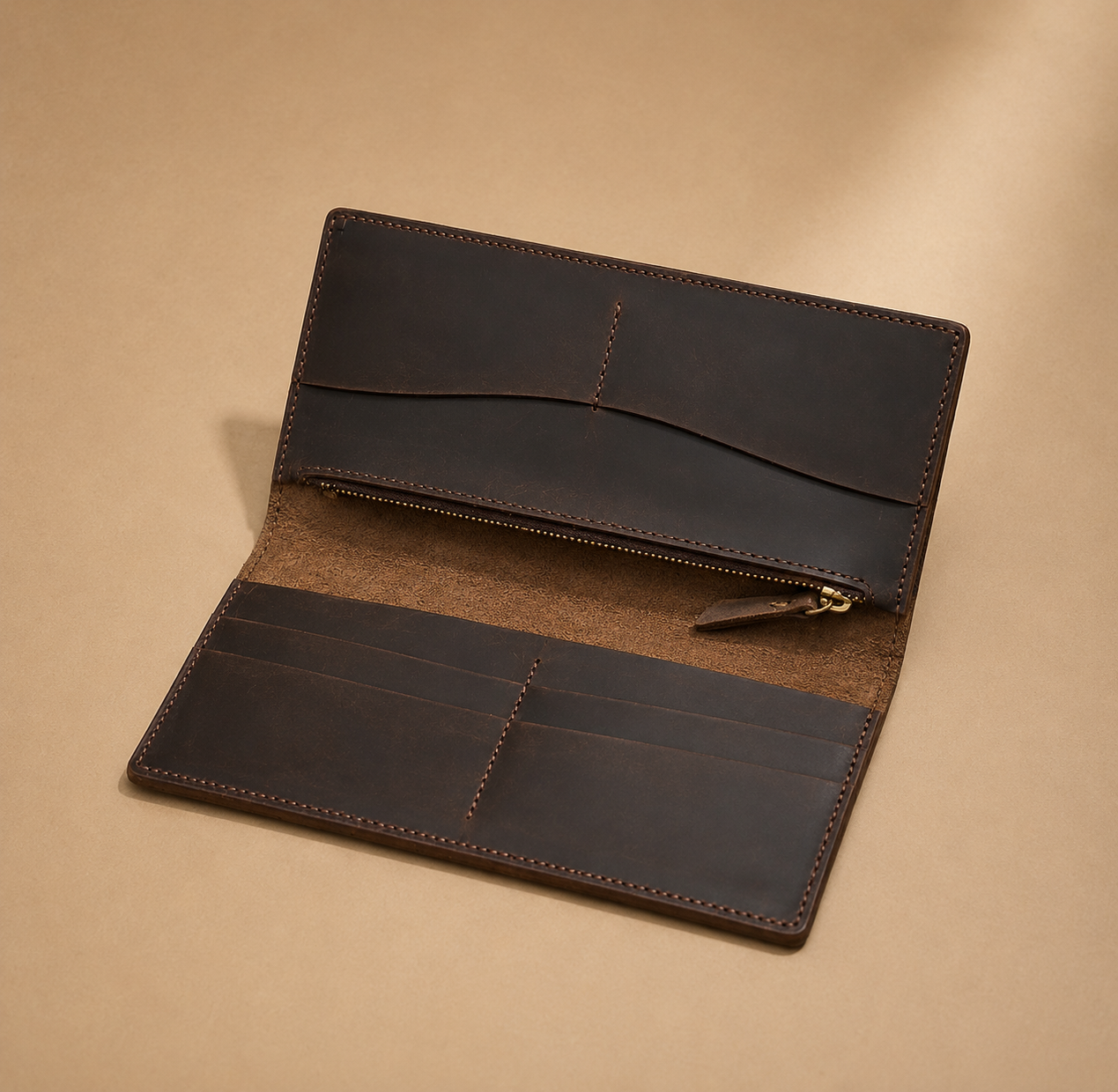 Genuine Leather Card Wallet